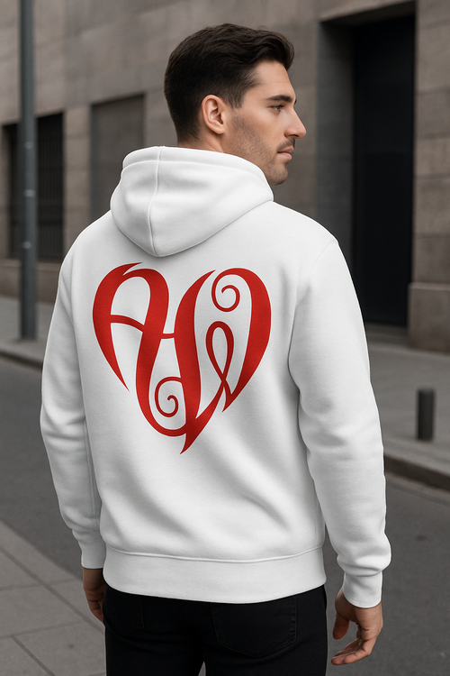 AWWHITE HOODIE